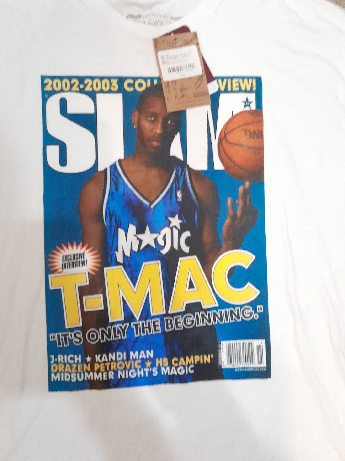 NBA Slam Cover Tee (Tracy McGrady) Orlando Magic