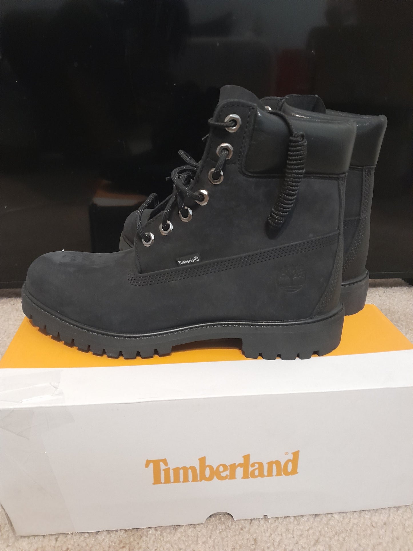 Timberland Premium Waterproof Boot Black Nubuck
