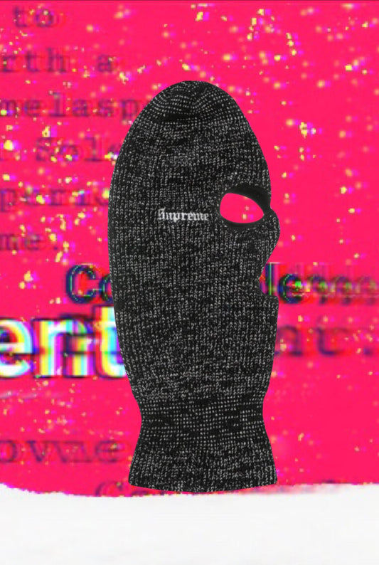 Supreme Lurex Balaclava FW22