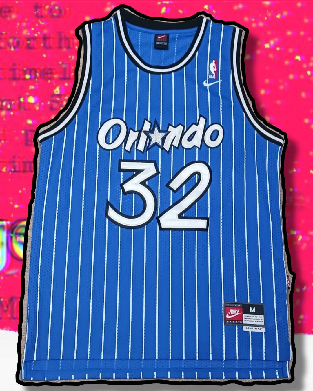 Shaquille O'neal Orlando Jersey Count Sole